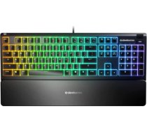 DE layout - SteelSeries APEX 3, gaming keyboard (black, rubber dome) 64797