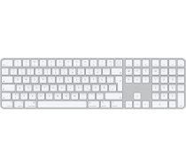 DE layout - Apple Magic Keyboard with Touch ID and number pad, keyboard (silver/white, for Mac with Apple chip) MK2C3D/A