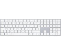 Apple Magic Keyboard with number pad, keyboard (silver/white, US layout, rubber dome) - MQ052LB/A MQ052LB/A
