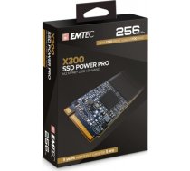 Emtec X300 M.2 SSD Power Pro 256 GB, Solid State Drive (M.2 2280, NVMe PCIe Gen 3.0 x4) ECSSD256GX300