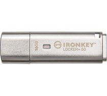 Kingston IronKey Locker 50 16 GB, USB stick (aluminum, USB-A 3.2 Gen 1) IKLP50/16GB