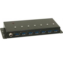 Lindy 7 Port USB 3.0 Metal USB Hub 43128