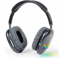 Austiņas Gembird Bluetooth Stereo Headset with LED Light Effect Black BHP-LED-02-BK