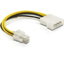 DeLOCK Adapter Molex 4-pin -P4 - 15 cm 82391