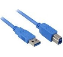 Sharkoon Cable USB 3.0 A-B black 1,0m 4044951015634