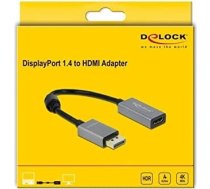 DeLOCK DP 1.4> HDMI adapter. 4k 60Hz 66436 66436