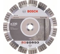 Dimanta griešanas disks Bosch BEST FOR CONCRETE; 230 mm 2608602655
