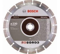 Dimanta griešanas disks Bosch PROFESSIONAL FOR ABRASIVE; 230 mm 2608602619