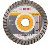Dimanta griešanas disks Bosch PROFESSIONAL FOR UNIVERSAL TURBO; 125 mm 2608602394