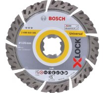 Dimanta griešanas disks Bosch X-LOCK 2608615161; 125x22,23x2,4 mm 2608615161