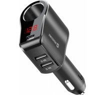 Swissten Auto Lādētājs 1x USB-C PD / 2x USB-A / CL / LED 20114020