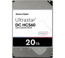 Western Digital HDD Server WD/HGST ULTRASTAR DC HC560 (3.5’’, 20TB, 512MB, 7200 RPM, SATA 6Gb/s, 512E SE NP3), SKU: 0F38785 WUH722020BLE6L4
