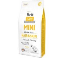 BRIT Care Mini Hair&Skin Salmon&Herring - dry dog food - 7 kg