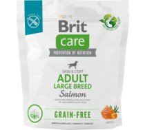 Dry food for adult dogs, large breeds - BRIT Care Grain-free Adult Salmon- 1 kg 100-172202