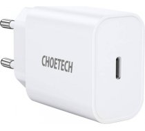 Choetech Q5004 EU USB-C mains charger, 20W (white) Q5004 EU