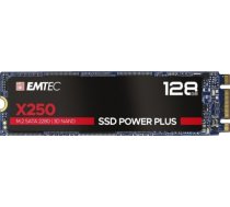 Emtec X250 SSD Power Plus 128 GB Solid State Drive (SATA 6 GB / s, M.2) ECSSD128GX250