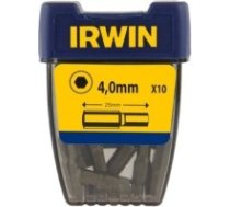 Irwin Skrūvgrieža uzgalis 1/4"/25MM HEX4 10gb 10504347