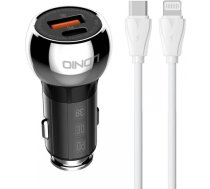 LDNIO C1 USB, USB-C Car charger + USB-C - Lightning Cable C1 TYPE C TO LIGHTNI
