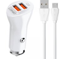 LDNIO C511Q 2USB Car charger + MicroUSB cable C511Q MICRO