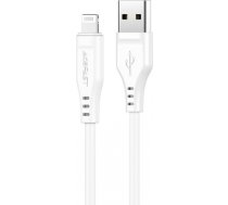 Acefast Apple Lightning to USB 1.2m 2.4A MFI Cable White C3-02-A-L WHITE
