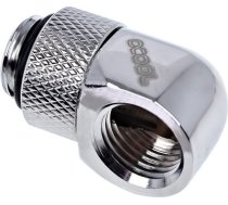 Alphacool Eiszapfen 90° L-angle adapter short 1/4", chrome-plated - 17249 17249