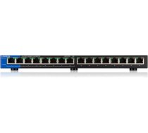 Linksys 16-Port Desktop Gigabit PoE Switch (LGS116P) LGS116P-EU