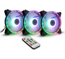 Inter-Tech Argus RS-07 RGB Set 120x120x25 - 88885537 88885537