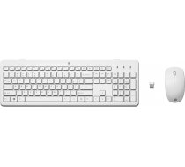 HP 230 Wireless Mouse Keyboard Combo - White - US ENG / 3L1F0AA#ABB 3L1F0AA#ABB