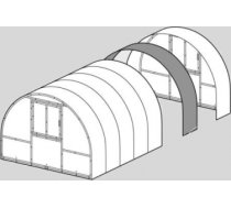 Karkass siltumnīcas pagarinājuma 2m KLASIKA TUBE, bez pārklājuma 300200TP