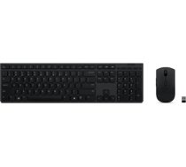 Lenovo Professional Wireless Rechargeable Keyboard and Mouse Combo US Euro Grey 4X31K03968