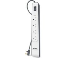 Belkin BSV401VF2M surge protector White 4 AC outlet(s) 2 m BSV401VF2M