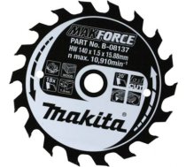 Griešanas disks kokam Makita MAKFORCE; 140x1x15,8 mm; Z18; 20° B-08137