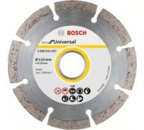 Dimanta griešanas disks Bosch ECO for Universal 2608615040; 115x22,23 mm 2608615040