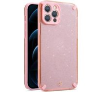 iLike Apple IPHONE 12 PRO MAX ARMOR GLITTER CASE Pink 5900217418894