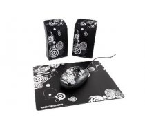 MODECOM Speakers MC-STARTER ART (black) [ 2.0 stereo ] G-W-STARTER-ART-2