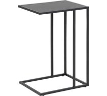 Galds priekš klepjdatora SEAFORD, 43x35xH63cm, melamina pelnu melns, pamatne: metals, pulverparklajums, matets melns AC83603