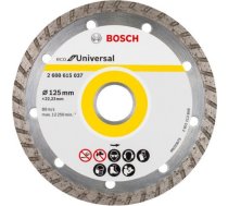 Dimanta griešanas disks Bosch 2608615037; 125x22,23 mm 2608615037