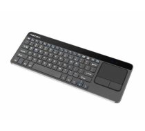 Natec Wireless Keyboard TURBOT with touch pad for SMART TV, 2.4 GHz, X-Scissors NKL-0968