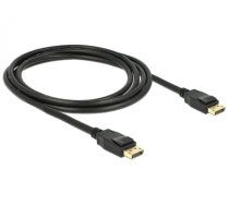 Delock Cable Displayport 1.2 male > Displayport male (19pin) 4K 3m 83807