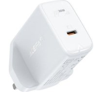 Acefast GaN wall charger (UK plug) USB Type C 30W, Power Delivery, PPS, Q3 3.0, AFC, FCP White 6974316281276