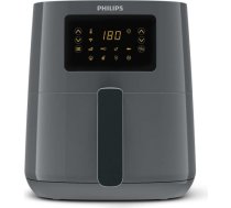 Philips 5000 series HD9255/60 fryer Single 4.1 L Stand-alone 1400 W Hot air fryer Black, Grey HD9255/60