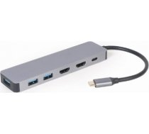I/O ADAPTER USB-C TO HDMI/USB3/3IN1 A-CM-COMBO3-03 GEMBIRD A-CM-COMBO3-03