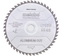 Griešanas disks alumīnijam Metabo Professional; 165x20x1,6 mm; Z48; -5° 628276000