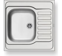 Sink Pyramis INTL 60X60 1B(34X40X18) 1D F left 102991301