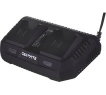 Graphite ENERGY + double battery charger 58G085