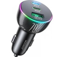 Car charger Joyroom JR-CL26, 2x USB-C PD, 1x USB 70W (black) JR-CL26