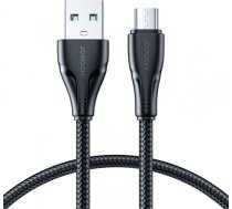 Cable to Micro USB-A / Surpass / 0.25m Joyroom S-UM018A11 (black) S-UM018A11 0.25M BLA