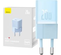 Mini wall charger Baseus GaN5 20W (blue) CCGN050103