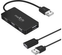 Maxlife Home Office USB 2.0 USB - 4x USB 0,15 m + kabelis 1,5 m Hubs OEM0002311