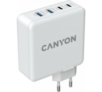 CANYON H-100, GAN 100W charger Input: 100V-240V Output: USB-C1/C2: 5V 3A , 9V 3A , 12V 3A , 15V 3A , 20V 5A USB-A 1/A2: 4.5V/5A, 5V/4.5A, 9V/3A, 12V/2.5A, 20V/1.5A C1+C2 : 65W + 30W； C1+A1 : 65W + 30W ； C1+A2 : 65W + 30W ；C1+A1+A2 : 65W + CND-CHA100W01